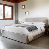 Julia Queen Storage Bed Short - Sand
