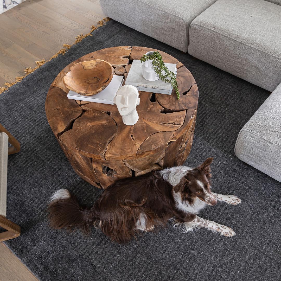 Natura Flow Round Coffee Table