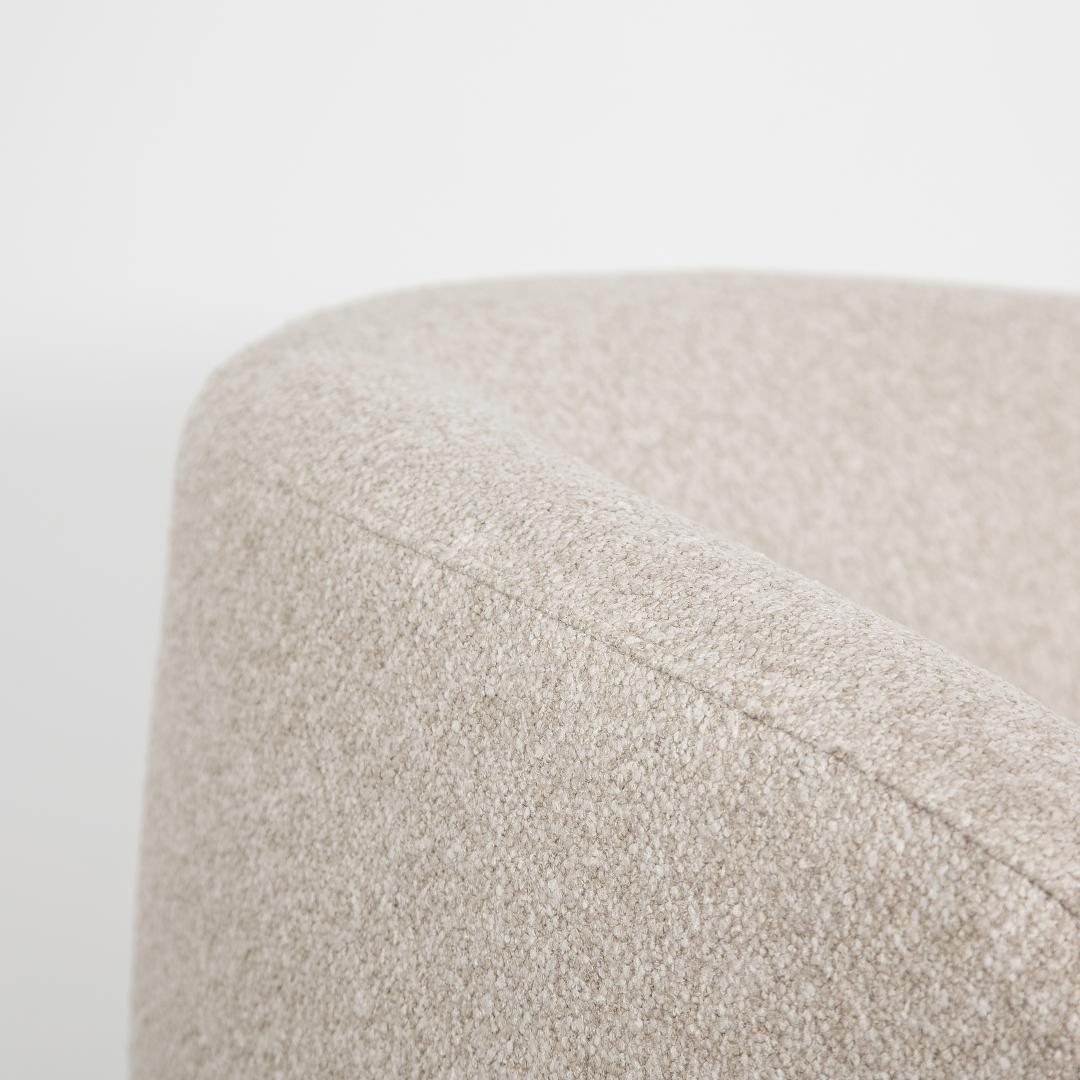 Aspen Swivel Chair - Buff