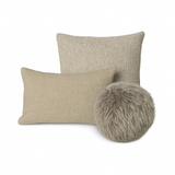 Crush Cushions (Set of 3) - Natural