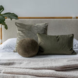 Crush Cushions  (Set of 2) - Lichen