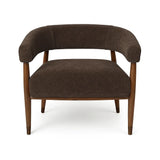 Everest Chair - Dark Base - Velvet Coffee