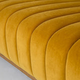 Elliot Condo Sofa - Mustard