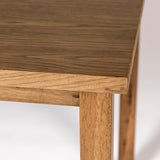 Fawn Extension Dining Table - Smoked Chestnut