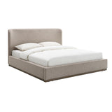Faye King Storage Bed Short - Perfect Taupe