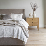 Faye Queen Storage Bed Short - Perfect Taupe