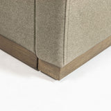 Faye Queen Storage Bed - Velvet Sandstorm