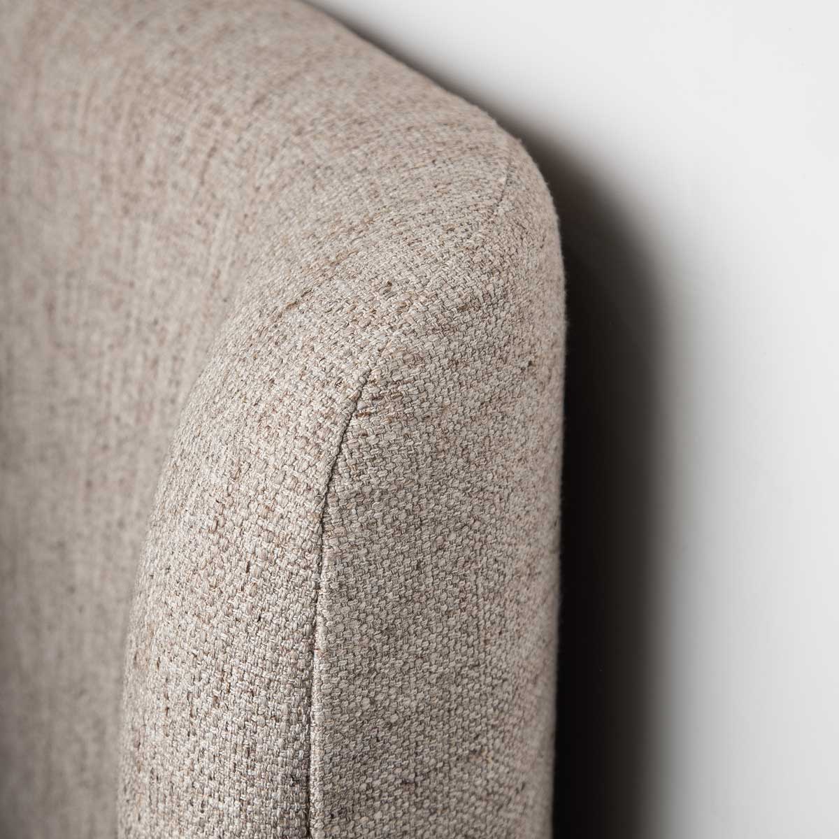 Faye King Storage Bed Short - Perfect Taupe