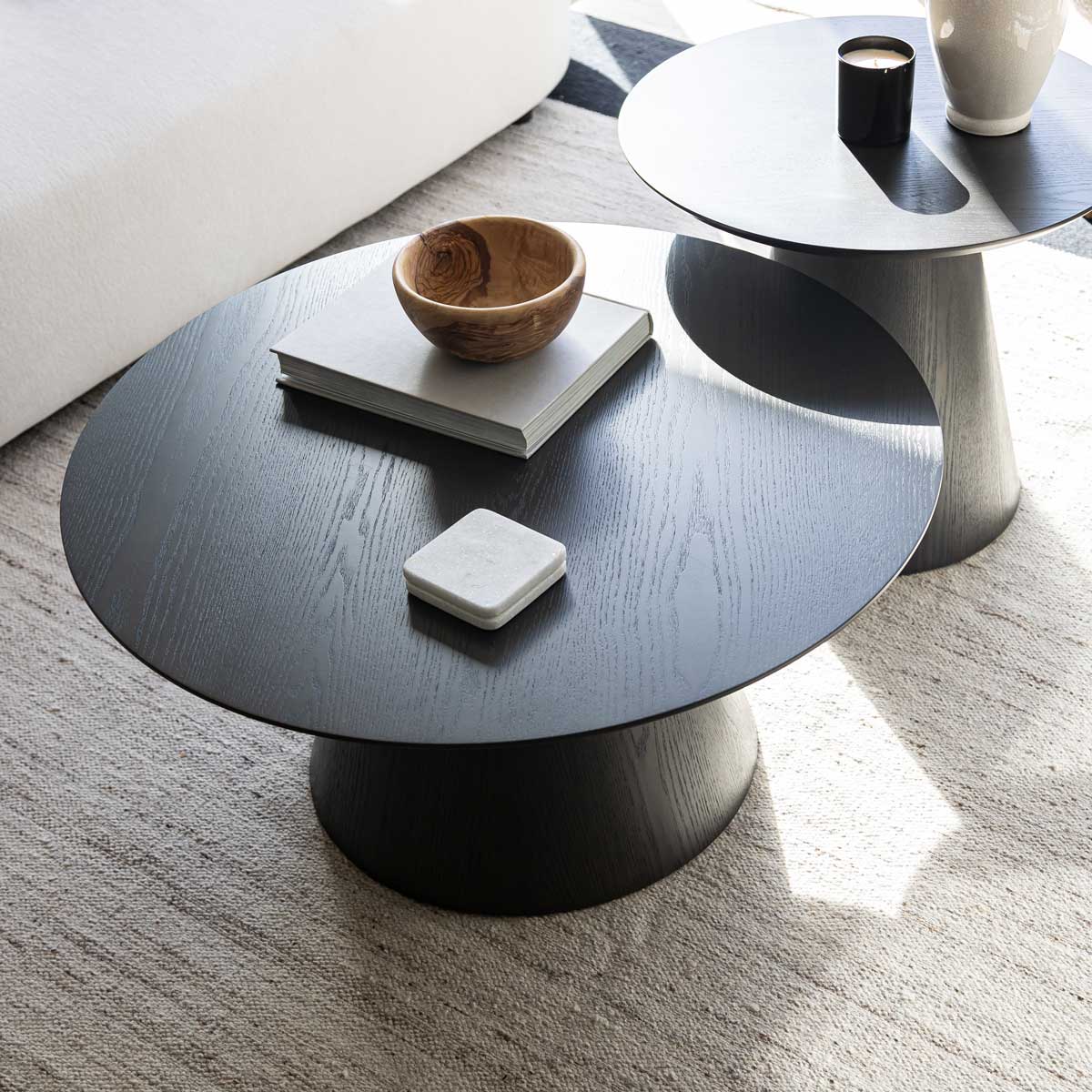 Fete Table Set - Smoked Black