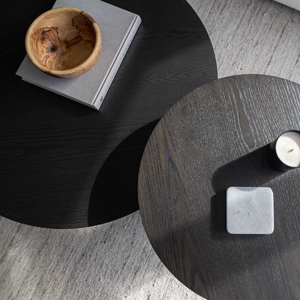 Fete Table Set - Smoked Black