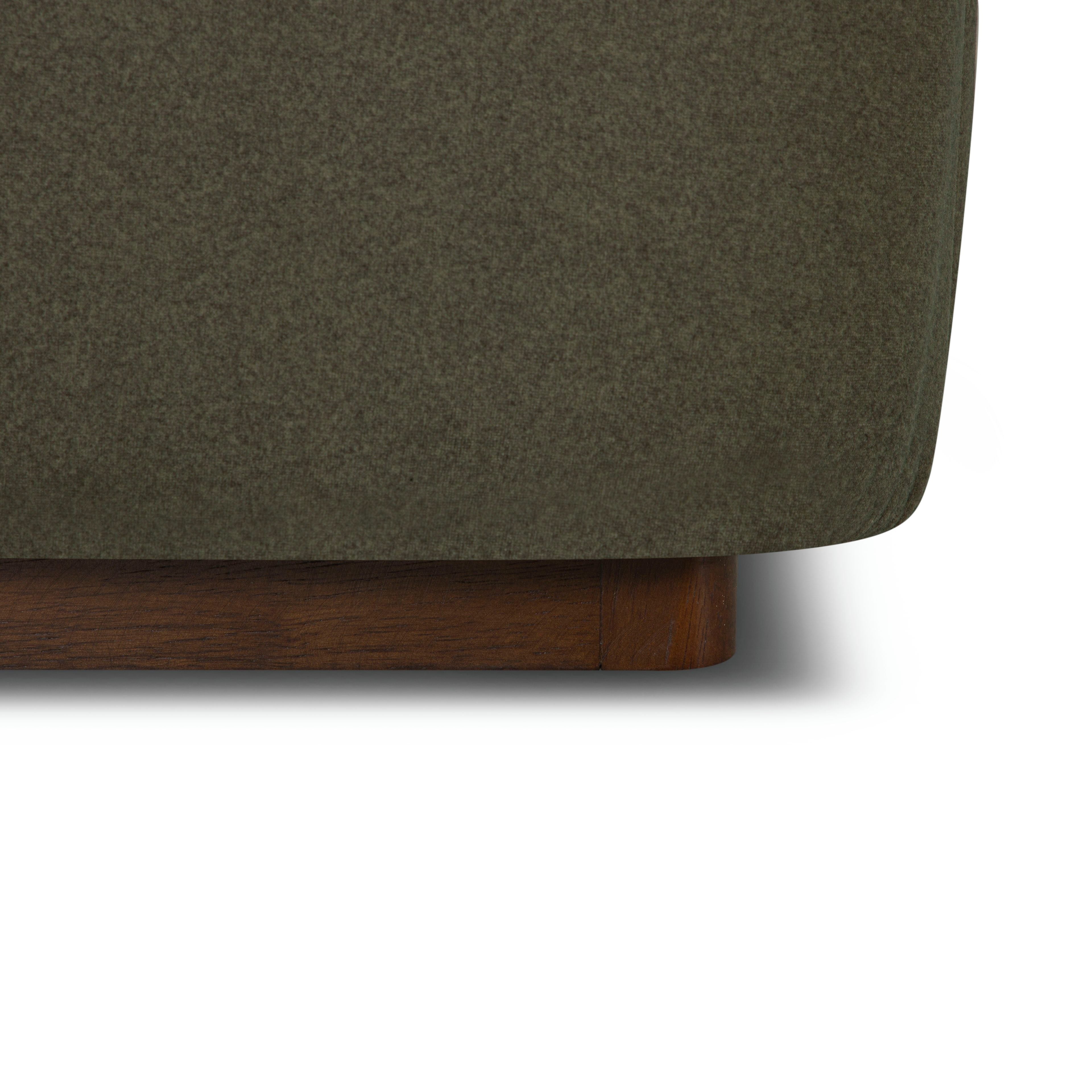 Fizz Queen Bed - Velvet Fern
