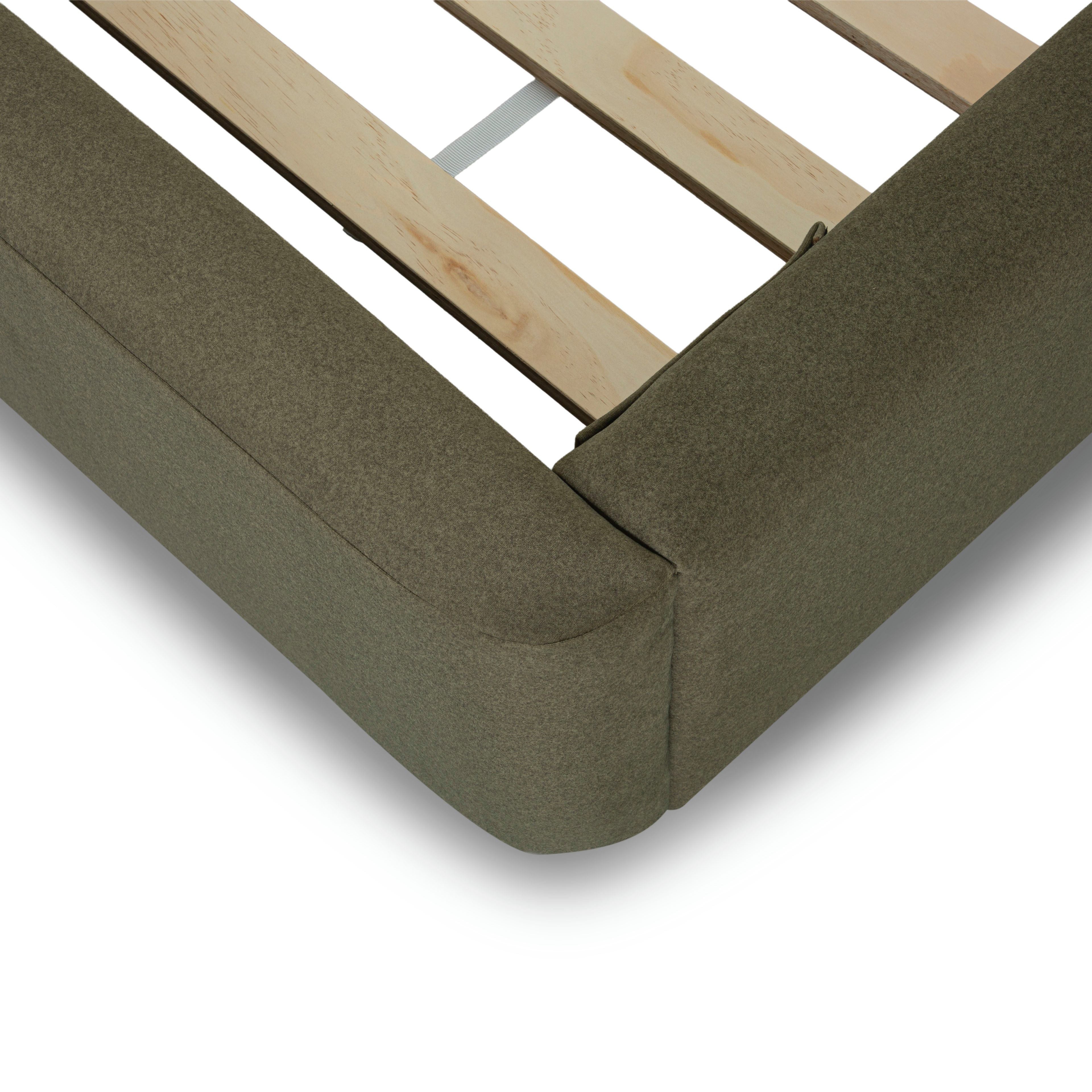 Fizz Queen Bed - Velvet Fern