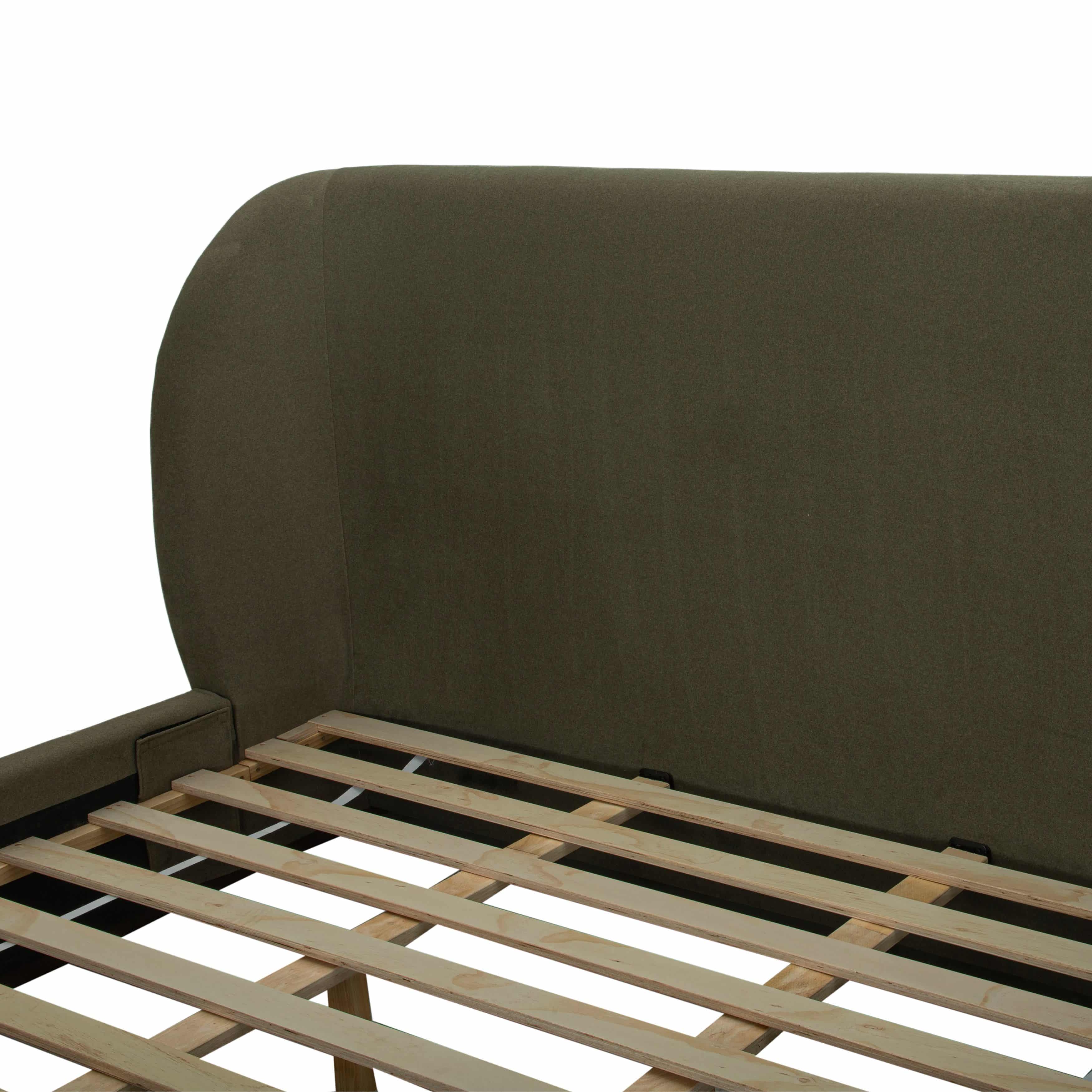 Fizz King Bed - Velvet Fern