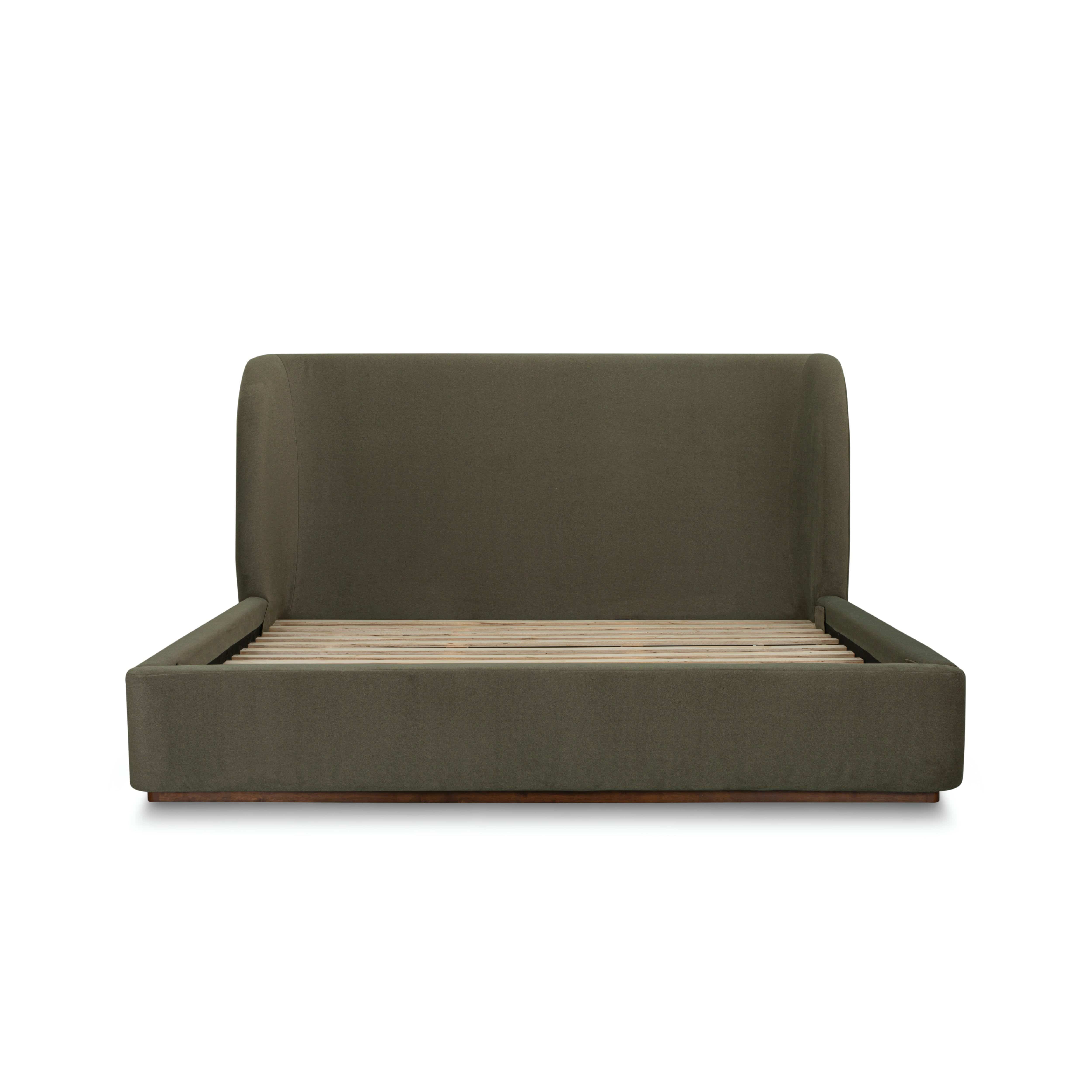 Fizz King Bed - Velvet Fern
