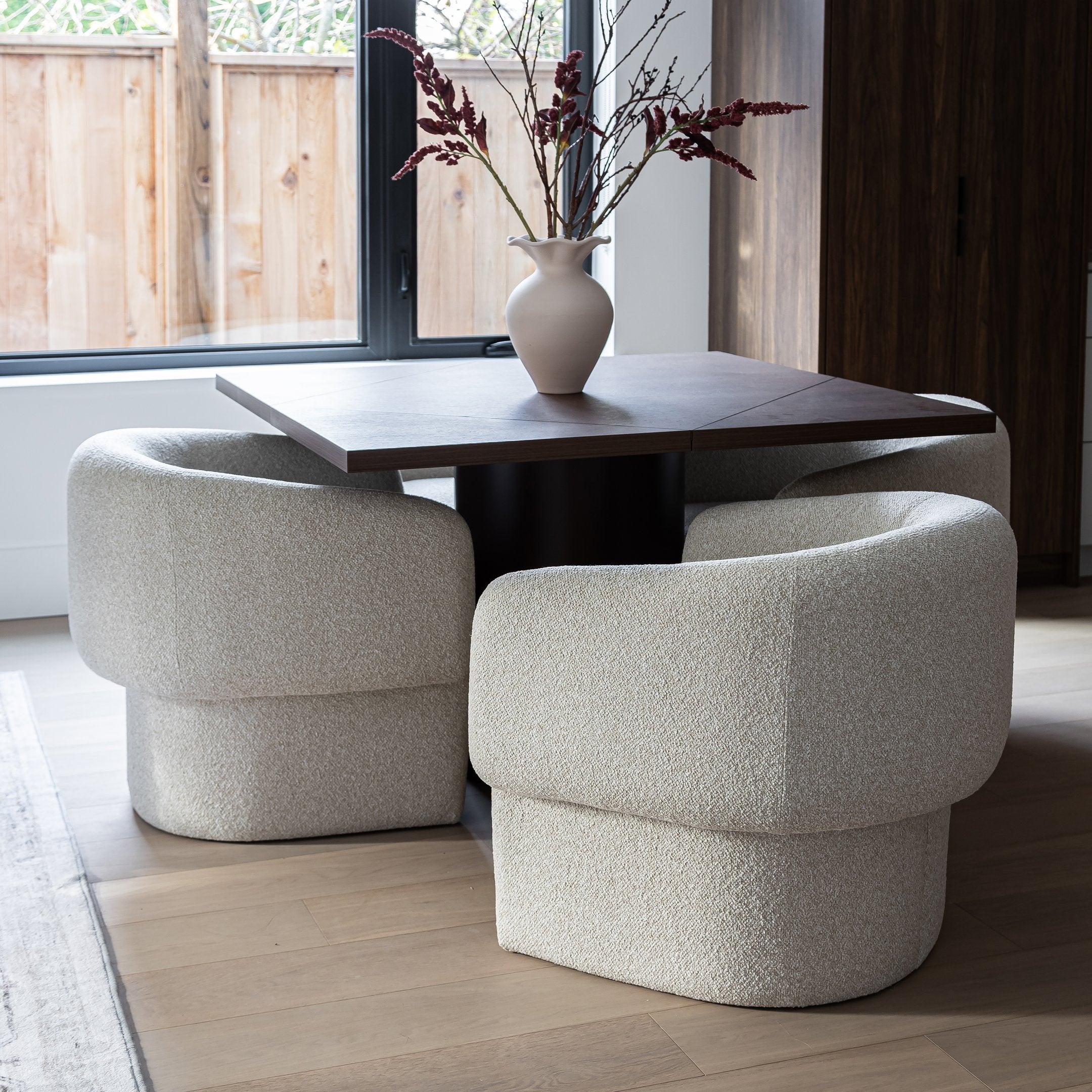 Fleur Chair - Buff