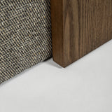 Forest Coffee Ottoman - Pepper and Dark Oak
