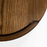 Forma End Table - Smoked Chestnut