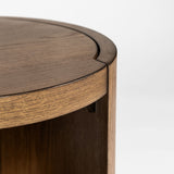 Forma End Table - Smoked Chestnut