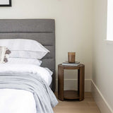 Forma End Table - Smoked Chestnut