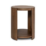Forma End Table - Smoked Chestnut