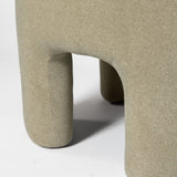 Ginger Ottoman - Velvet Sandstorm