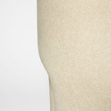 Ginger Ottoman - Velvet Natural