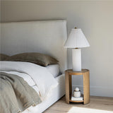 Forma End Table - Rustic Oak