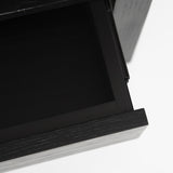 Hara 1 Drawer Accent Table - Black