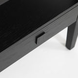 Hara 1 Drawer Accent Table - Black