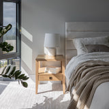 Hara 1 Drawer Accent Table - Natural Oak