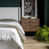 Josie Queen Bed - Cream