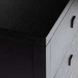 Hara 6 Drawer Dresser Tall - Black