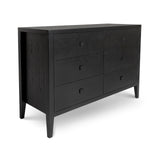 Hara 6 Drawer Dresser Tall - Black