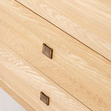 Hara 6 Drawer Dresser Tall - Natural Oak