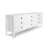 Hara 9 Drawer Dresser - White