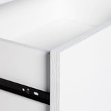 Hara 5 Drawer Tall Dresser - White