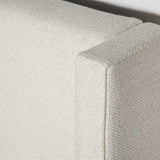 Josie King Storage Bed - Cream