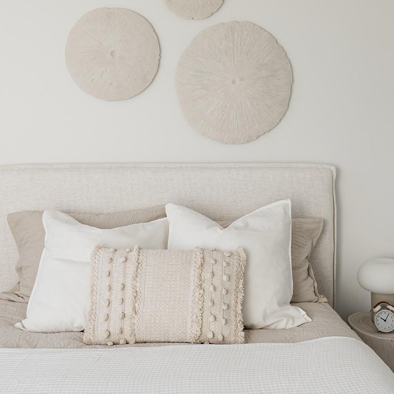 Julia Double Storage Bed - Cream