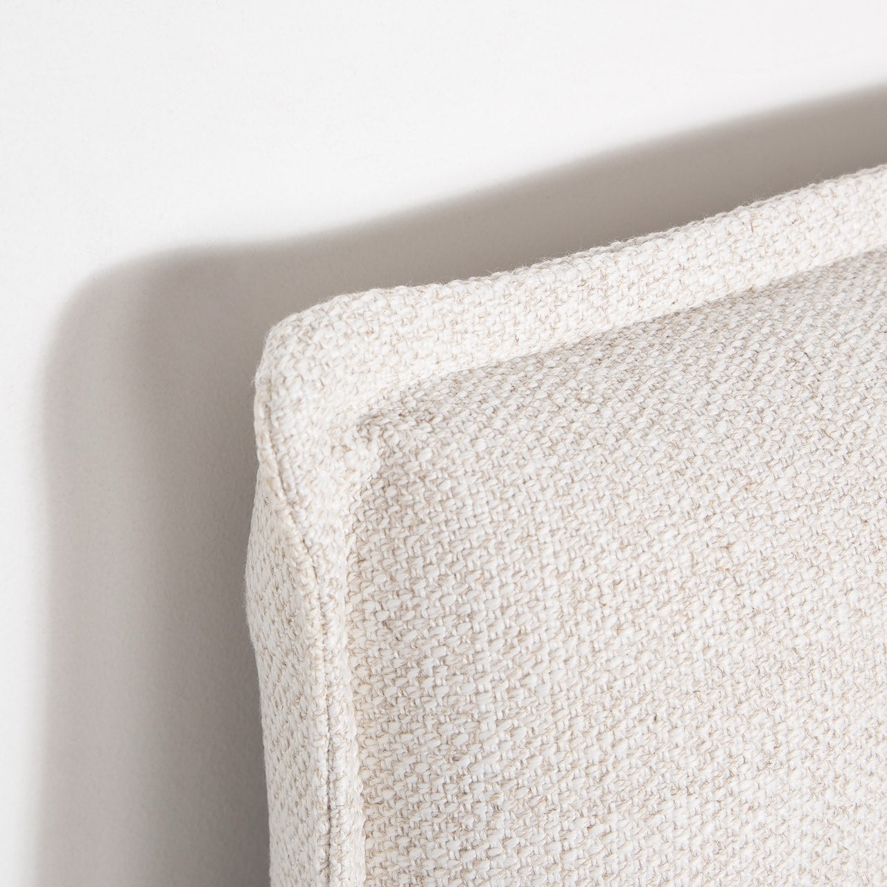 Julia King Bed - Cream