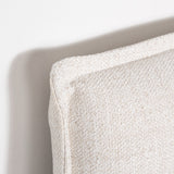 Julia King Bed - Cream