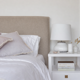 Julia Queen Bed - Light Fawn