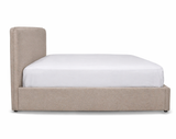Julia Queen Bed - Light Fawn