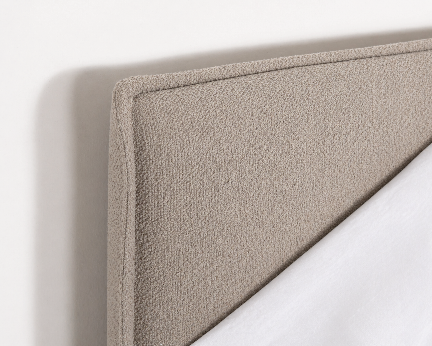 Julia King Storage Bed - Light Fawn