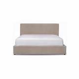 Julia King Bed - Light Fawn