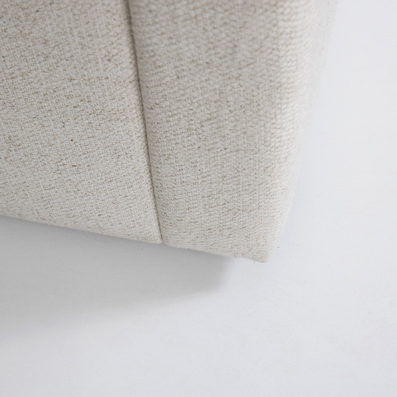 June Double Storage Bed - Cream