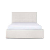 June Queen Storage Bed - Cream