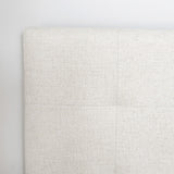 June King Storage Bed - Cream