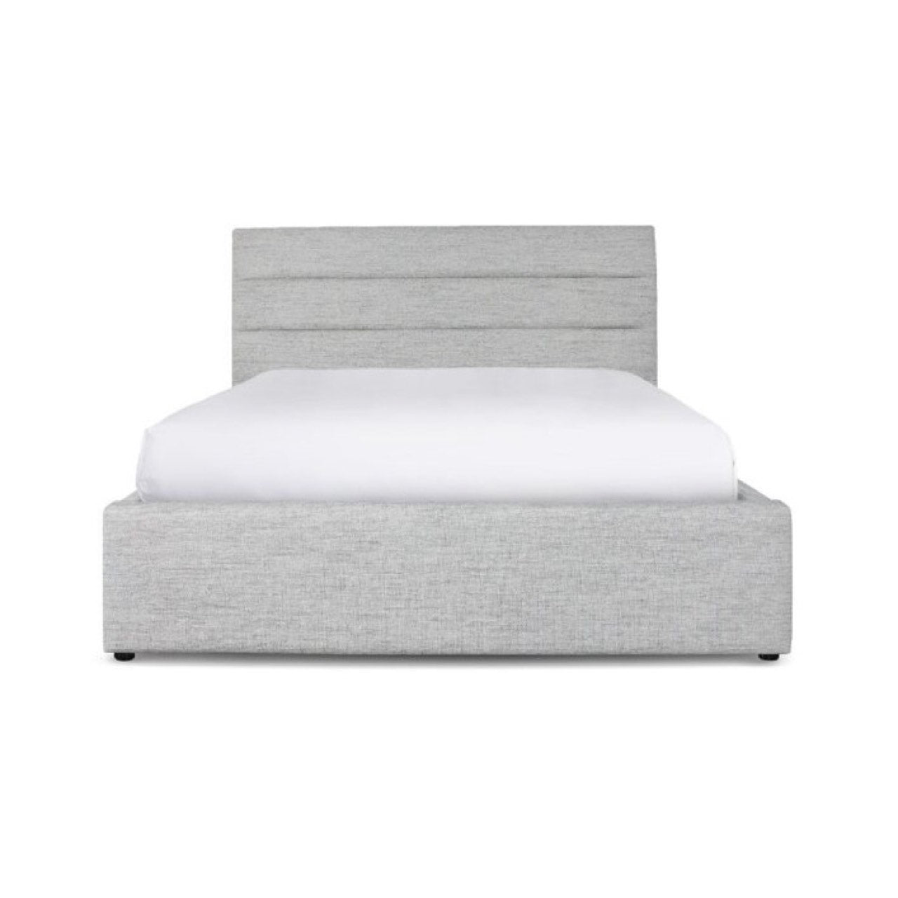 Justin King Bed - Stone