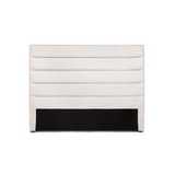 Justin Queen Headboard Tall - Cream