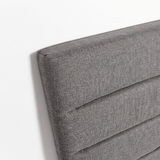 Justin King Storage Bed - Dark Greige